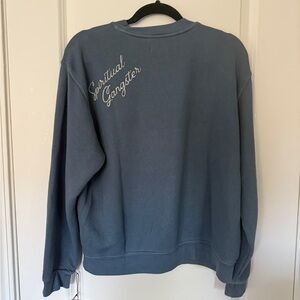 Spiritual Gangster Slate Blue Pullover